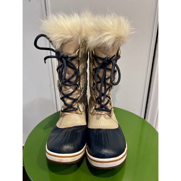Sorel Tofino II Canvas Curry Fawn Women Tall Snow Boot Waterproof Size 7.5‎ - Picture 7 of 14